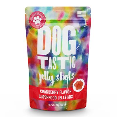 Dogtastic Jelly Shots - Cranberry Flavor